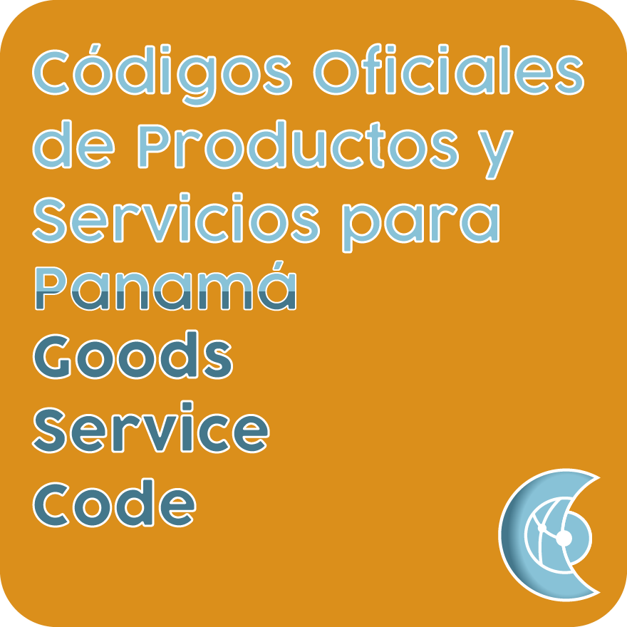 Códigos Oficiales de Productos y Servicios para Panamá (Panama Goods
