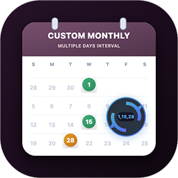 Calendar Recurrence Custom Interval icon